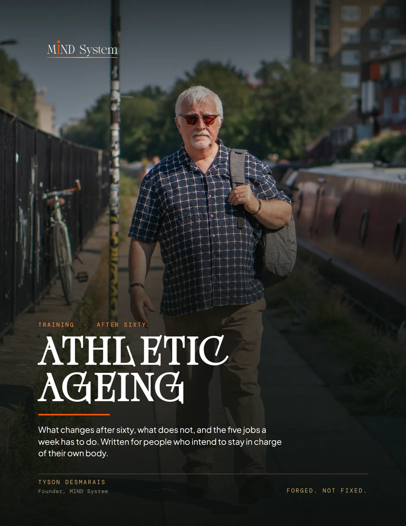 The cover of Athletic Ageing